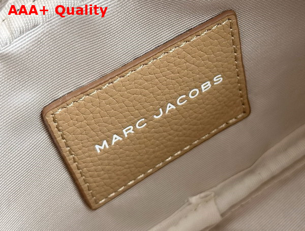 Marc Jacobs The Crossbody Bag in Camel Pebble Leather Replica