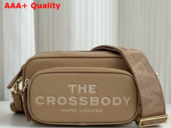 Marc Jacobs The Crossbody Bag in Camel Pebble Leather Replica