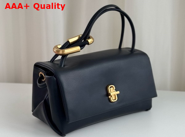 Marc Jacobs The Mini Dual Bag in Black Smooth Italian Leather Replica
