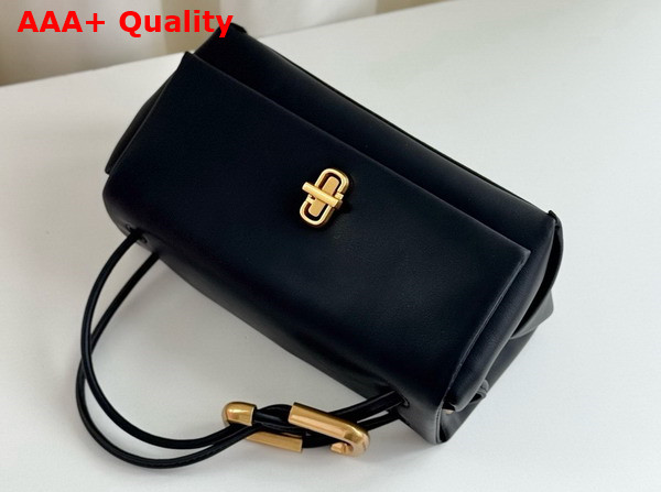 Marc Jacobs The Mini Dual Bag in Black Smooth Italian Leather Replica