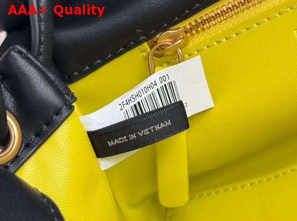 Marc Jacobs The Mini Dual Bag in Black Smooth Italian Leather Replica