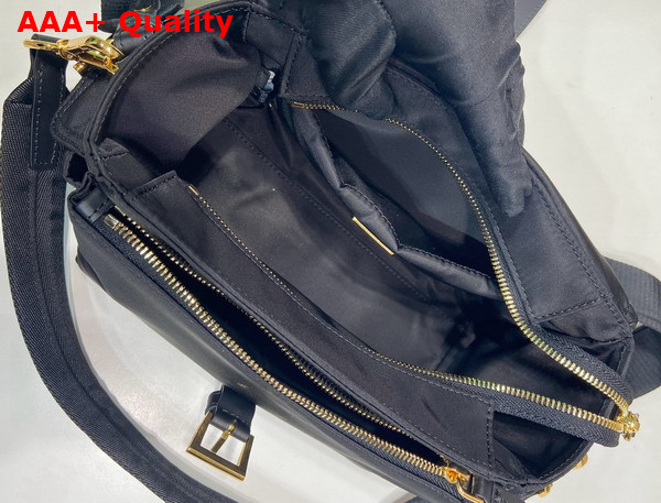 Prada Explore Medium Re Nylon Shoulder Bag in Black 1BD394 Replica