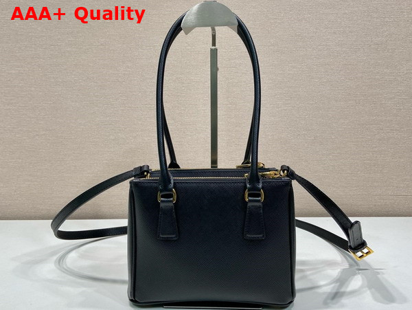 Prada Galleria Saffiano Leather Mini Bag Black 1BA906 Replica