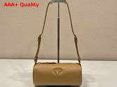 Prada Leather Pouch in Caramel 1BC239 Replica