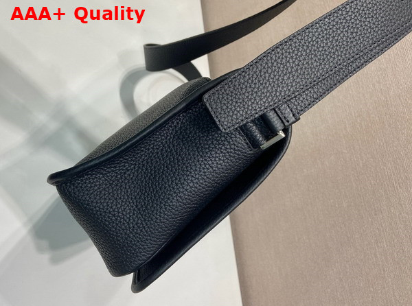 Prada Leather Shoulder Bag in Black 2VD075 Replica