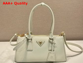 Prada Medium Prada Galleria Leather Bag in White 1BA457 Replica
