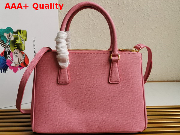 Prada Medium Prada Galleria Saffiano Leather Bag in Pink 1BA863 Replica