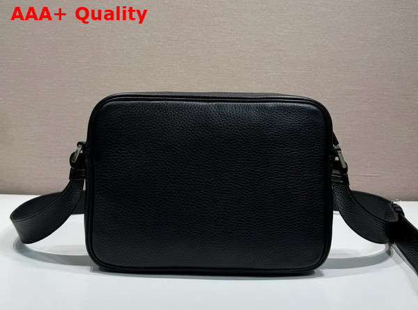 Prada Mens Leather Shoulder Bag in Black 2VH189 Replica