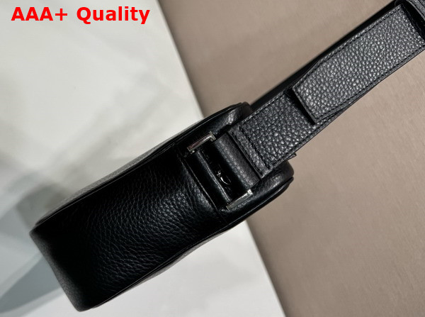 Prada Mens Leather Shoulder Bag in Black 2VH189 Replica