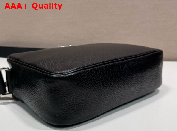 Prada Mens Leather Shoulder Bag in Black 2VH189 Replica