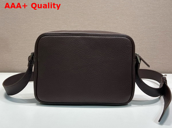Prada Mens Leather Shoulder Bag in Sienna 2VH189 Replica
