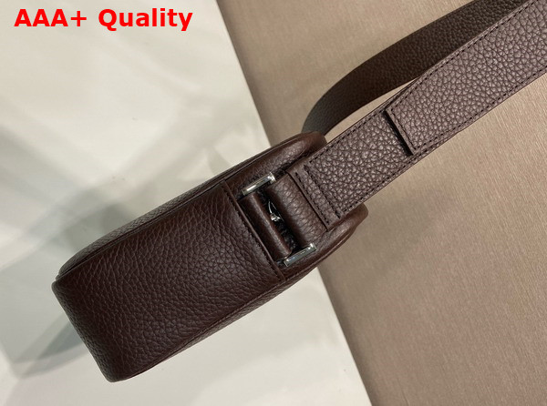 Prada Mens Leather Shoulder Bag in Sienna 2VH189 Replica