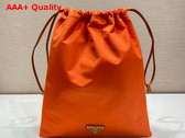 Prada Re Nylon Pouch in Amber 1NK001 Replica