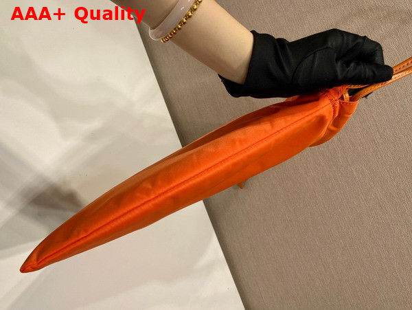 Prada Re Nylon Pouch in Amber 1NK001 Replica