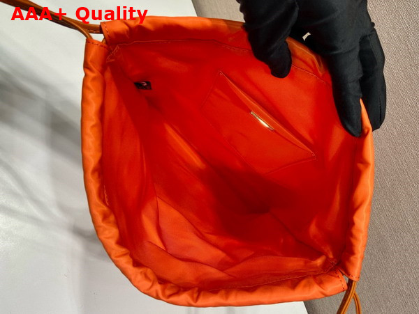 Prada Re Nylon Pouch in Amber 1NK001 Replica