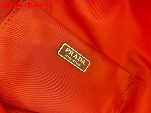 Prada Re Nylon Pouch in Amber 1NK001 Replica