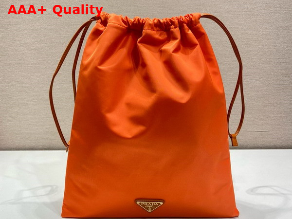 Prada Re Nylon Pouch in Amber 1NK001 Replica