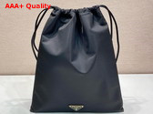 Prada Re Nylon Pouch in Black 1NK001 Replica
