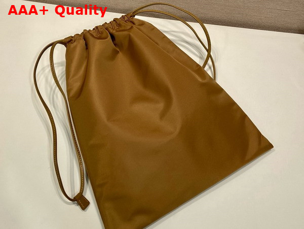 Prada Re Nylon Pouch in Brandy 1NK001 Replica