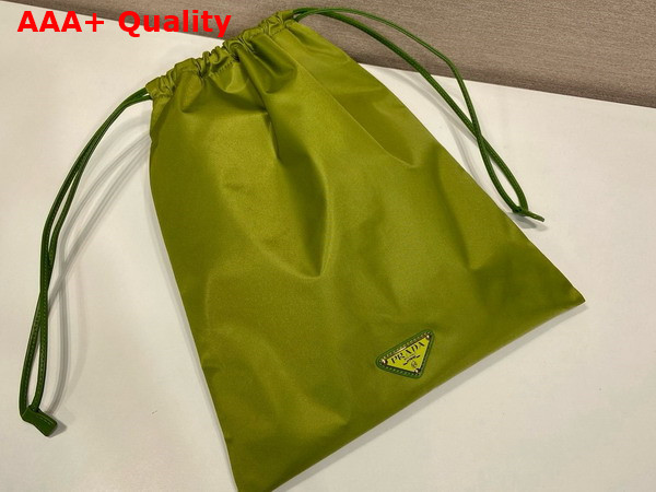 Prada Re Nylon Pouch in Ivy Green 1NK001 Replica