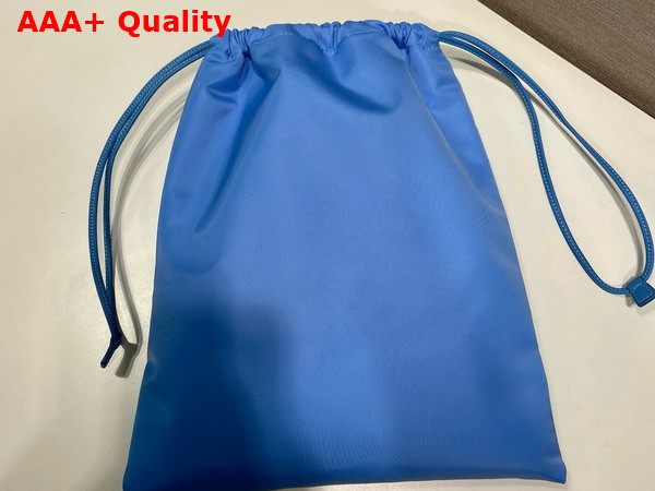 Prada Re Nylon Pouch in Light Blue 1NK001 Replica