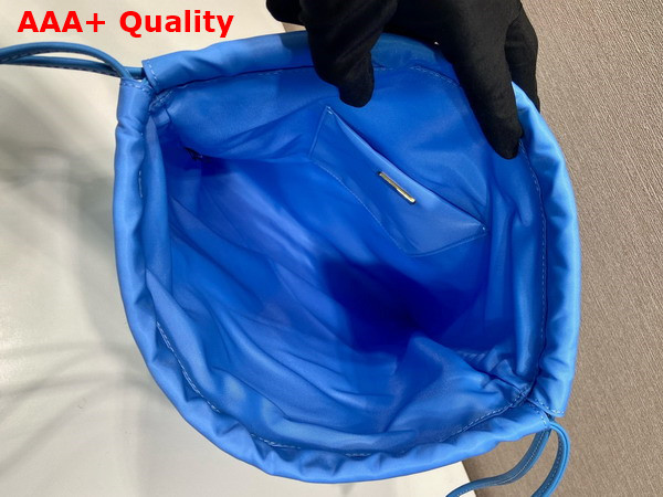 Prada Re Nylon Pouch in Light Blue 1NK001 Replica