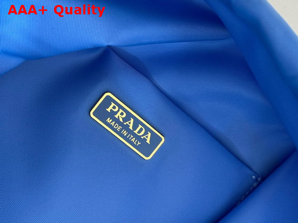 Prada Re Nylon Pouch in Light Blue 1NK001 Replica