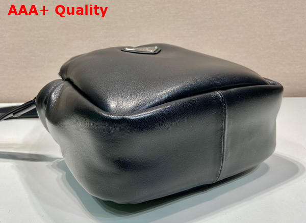 Prada Small Padded Prada Soft Nappa Leather Bag in Black 1BA359 Replica