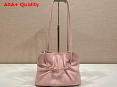 Prada Small Prada Dada Nappa Leather Bag in Alabaster Pink 1BG586 Replica