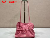 Prada Small Prada Dada Nappa Leather Bag in Begonia Pink 1BG586 Replica