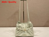 Prada Small Prada Dada Nappa Leather Bag in Ivory 1BG586 Replica