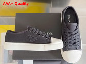Prada Womens Fabric Sneakers in Black Replica