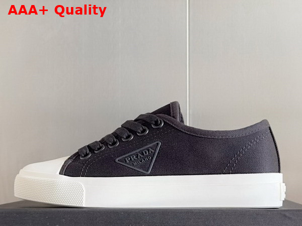 Prada Womens Fabric Sneakers in Black Replica
