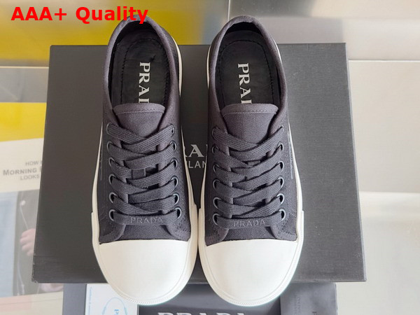 Prada Womens Fabric Sneakers in Black Replica