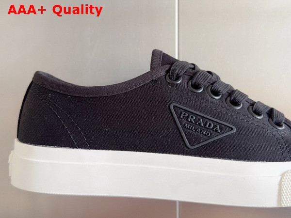 Prada Womens Fabric Sneakers in Black Replica