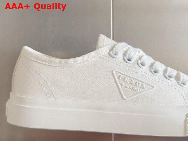 Prada Womens Fabric Sneakers in White Replica